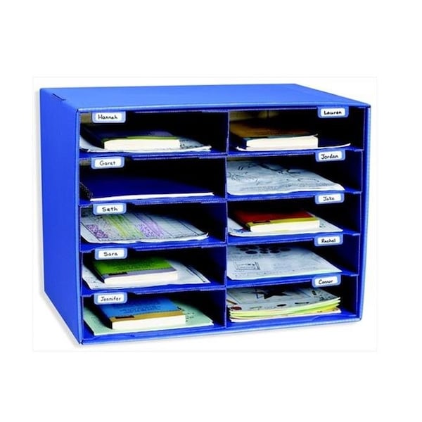 Classroom Keepers Classroon Keepers 087124 10Slot Mailbox; Sturdy